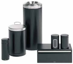 Alongside the white it's available in some bright colour options. Brabantia Fall Front Matt Black Bread Bin