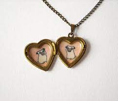 21 Gifts For People Who Just Really Love Pugs Pet Lover Jewelry Gifts For Pet Lovers Heart Locket Necklace
