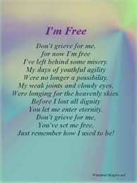 Artwork ofrainbow bridge poem in 8x10 oak frame. Free Death Poems