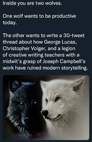The best Two Wolves memes :) Memedroid