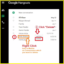 Share and delete your photos from hangouts messages and google voice mms: How To Get Deleted Conversations From Hangouts Quora