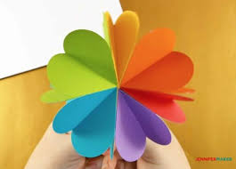 Learn how to make diy pop up heart card supplies needed: Make A Pop Up Heart Rainbow Card Jennifer Maker
