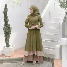 Model baju gamis baby pink. Jual Produk Gamis Babydoll Termurah Dan Terlengkap Juni 2021 Bukalapak