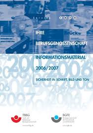 כתב אישום הוגש נגד אריה שיף. Ihre Berufsgenossenschaft Informationsmaterial 2006 2007