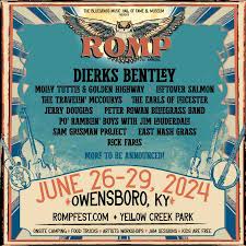 ROMP Music Festival 2024 Lineup Features Dierks Bentley, Molly Tuttle and  Leftover Salmon - Festy GoNuts!