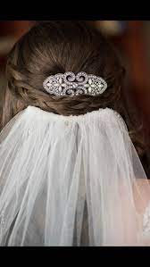 Wedding Hair With Veil Half Up Half Down Updo Weddinghairstyles Wedding Hairstyles Half Up Half Down Wedding Hairstyles With Veil Bridal Hair Veil
