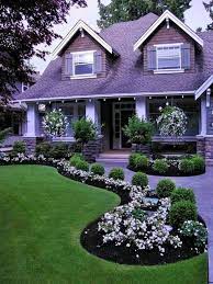 25 Stunning Home Front Garden Designs That Make Your Home Look More Beautiful Teracee Front Yard Landscaping Design Modern Landscaping Yard Landscaping