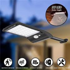 1 2 3 4pcs 36 Led Super Bright Solar Lights Waterproof Outdoor Generation Solar Motion Sensor Security Lights Wireless Wall Lights With Rotatable Mounting Pole For Garden Driveway Walmart Com Walmart Com