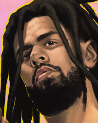 J. Cole. Def Jam '22 . Illustration of @realcoleworld as a concept art with  @brgaming (@ea we need this game please and thanks!!!) I could imagine his  moveset being similar to a