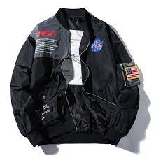 Limited Edition Flight Club Jacket Street Influx Nasa Clothes Nasa Bomber Jacket Bomber Jacket