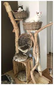 massgefertigt ihr kratzbaum auch fur grosskatzen naturholzbaume izzy auch fur grosskatzen ihr izzy kra diy cat tree diy cat bed cat tree house