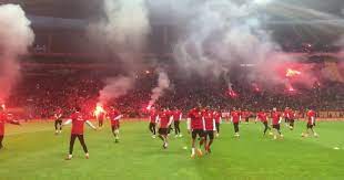 Four men were arrested and charged with their murders. Galatasaray Fans Turn Up In Their Thousands To Provide Rocking Atmosphere For Training Session Ahead Of Fenerbahce Derby Mirror Online