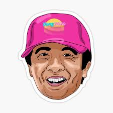 It's comfortable and flattering for both men and women. Cartoon Andrew Yang 2020 Yang Gang Sticker By Hadicazvysavaca Redbubble