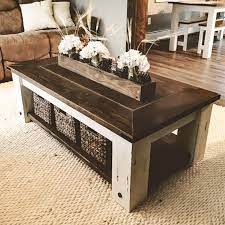 These diy coffee table ideas will prove really rewarding and so much fun too. Diy Farmhouse Coffee Table Plans Woodworking Plans Diy Etsy