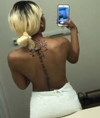 Pin By Nadyra Phyllicia Henry On T A T T S Spine Tattoos For Women Back Tattoos Tattoos