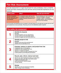 Https Www Sampletemplates Com Business Templates Risk Assessment Template Html Business Risk Assessment Checklist Fire Risk Assessment