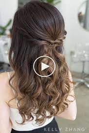 Coiffures De Bal Simple Bricolage Pour Les Cheveux Du Milieu Simple Styles Cheveux Med Coiffure De Bal Coiffure Coiffure Cheveux Long