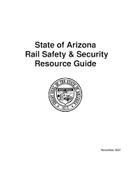 Arizona Rail Safety And Security Resource Guide Arizona