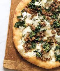 Sausage Spinach And Provolone Pizza Recipe Recipe Good Pizza Delicious Pizza Recipes Recipes