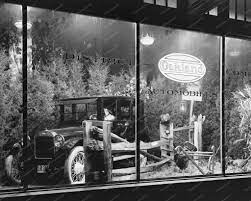 Oakland Auto Car Showroom 1920 Vintage 8x10 Reprint Of Old Photo Car Showroom Vintage Cars Used Car Lots