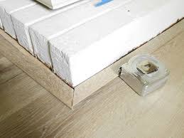 The mat did not extend the whole way. How To Install Floating Vinyl Flooring