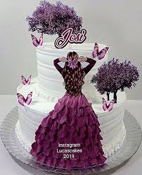 Even though designs for birthday cakes are extremely flexible and do not follow any pattern, there are some things that should be kept in mind while deciding on birthday cake designs. Pin By Leila Ahmadian On Õ¿Õ¸Ö€Õ© Elegant Birthday Cakes Beautiful Cake Designs Cake Designs For Girl