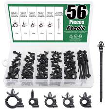 Top rated seller top rated seller. Amazon Com Keadic 56pcs Car Wire Loom Routing Clips Assortment 6 Different Sizes Universal Wiring Harness Routing Clip Replacement Parts For Honda Gm Mazda Industrial Scientific