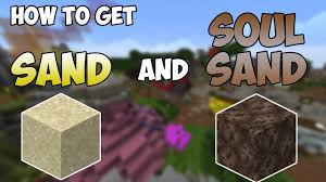 See full list on minecraft.fandom.com How To Get Sand And Soulsand In Hypixel Skyblock Youtube