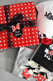 Disney Birthday Gifts For Adults Cute Minnie Mouse Gift Idea Fun Squared In 2020 Minnie Mouse Gifts Disney Birthday Gift Birthday Gift Tags
