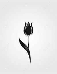 See website for more details. Tulip Flower Black Silhouette Spring Flower Design Element Isolated Vector Image Royalty Free Cliparts Vectors And Stock Illustration Image 144829056