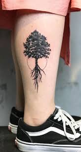 50 Gorgeous And Meaningful Tree Tattoos Inspired By Nature S Path Tree Tattoo Designs Roots Tattoo Maple Tree Tattoos