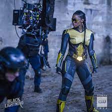 Black lightning unveils first look at thunder. Black Lightning On Twitter Can T Have Lightning Without Thunder Stream The Season Finale Https T Co Ormlafrgpr Blacklightning