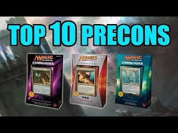 They're scheduled to be released on july 23 with the global the remaining planar portal spoilers will take place via mtg goldfish on july 2. Top Ten Mtg Best Precon Decks For Commander Youtube