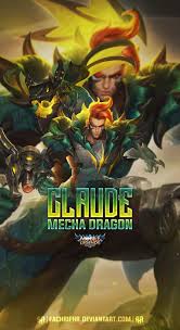 Claude Mecha Dragon By Fachrifhr On Deviantart Animasi Desain Karakter Game Kartun