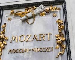 Image of Mozart struggling financially