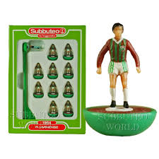 The highest scoring match had 6 goals and the lowest scoring match 2 goals. Fluminense Retro Subbuteo Team Modelled On The Lw Figure Bases From The 1980 S