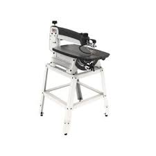 Jet 22 In Scroll Saw With Stand And Foot Switch 120 Volt 1 16hp 50w Jwss 22 In 2020 Diy Table Saw Table Saw Workbench Scroll Saw