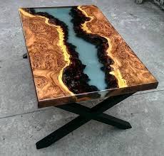 Epoxy River Table Designs Epoxy Resin Table Wood Resin Table Resin Furniture Wood Projects