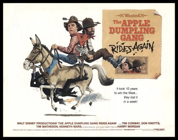 The Apple Dumpling Gang Rides Again 1979 7+ out of 10 (Disney Family Film #  35) – The Mouse Minute