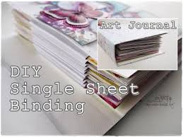 Diy Single Sheet Bookbinding Accordion Maremi 39 S Small Art Youtube Small Art Bookbinding Book Making