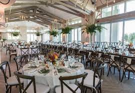 Coastal Greenery And Pops Of Color We Loved This Wedding Reception In Our Grand Ocean Terr Hilton Head Island Resorts Hilton Head Wedding Hilton Head Island