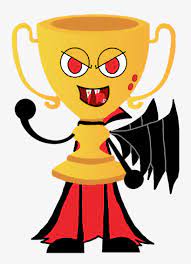 Trophy As A Vampire Vector By Thedrksiren-d8dbokp - Knife And Trophy Inanimate  Insanity Transparent PNG - 758x1053 - Free Download on NicePNG