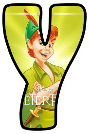 Buchstabe Letter Y In 2020 Abc Disney Peter Pan And Tinkerbell Pixie Dust