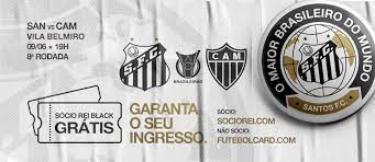 Com o triunfo, o santos ganha a vaga do atlético e fica em segundo lugar, com 17 pontos. Campeonato Brasileiro Venda De Ingressos Para Santos X Atletico Mg Na Vila Belmiro Santos Futebol Clube