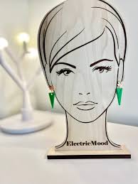 Orecchini pendenti olografici per il giorno di San Patrizio