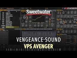 New Video Vengeance Sound Vps Avenger Synth Plug In Demo Sweetwatersound On Youtube Synth Avengers Sound