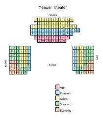 yeager theater seating chart theatre in houston