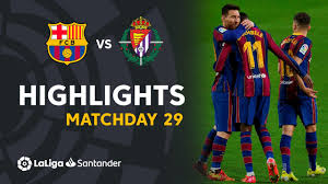 Barcelona #1 on the forbes soccer team valuations list. Highlights Fc Barcelona Vs Real Valladolid 1 0 Youtube