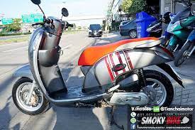 มอเตอร ไซค scoopy i s12 ป 57 ว งน อย สภาพสวย ส เทาหร หรา เคร องแน นเด ม ราคา 28 000 smokybike มอเตอร ไซค