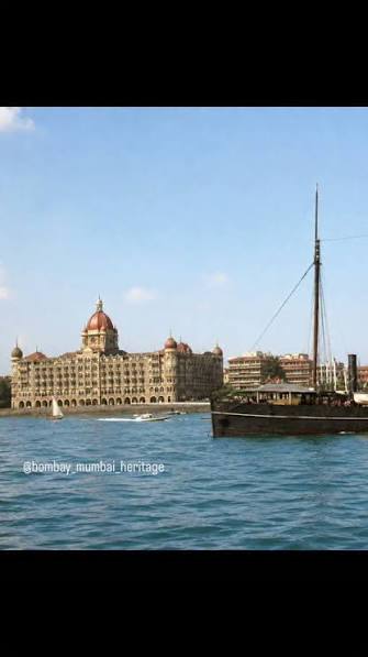 View Of Taj Hotel from Harbour 1940's #Bombay #Mumbai , reelindia reelinstagram ReelOldBombay MumbaiReels OldBombayReels IndiaReels OldMumbai OldMumbaiReels Bombay Mumbai SouthBombay BombayHeritage ...